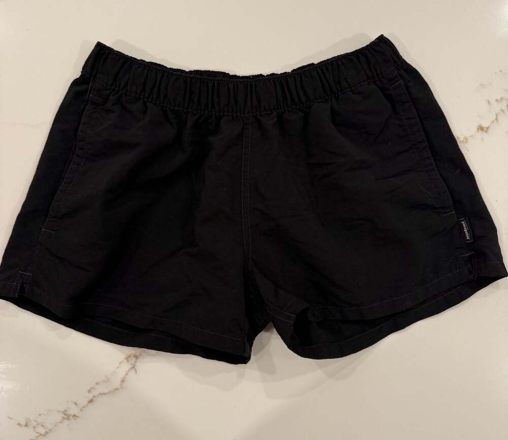 Patagonia Women's Baggies Shorts 2.5 Inch Inseam Black Small